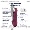 Satisfyer Pro 2 wine red Generation 3 succionador con aplicación blueetoth